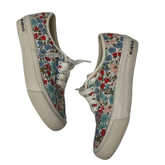SEAVEES Legend Floral Sneaker J. CREW Size 6 - Picture 8 of 15